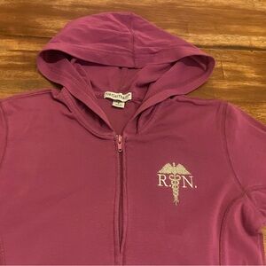 Port Authority Magenta RN Zip Hoodie